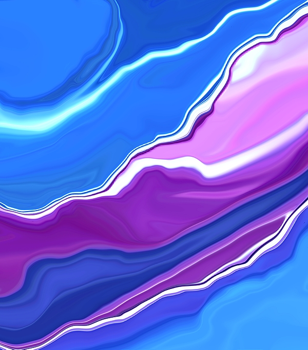Bluebells Abstract2 by Linnea Tober Bluebells Abstract2 by Linnea Tober